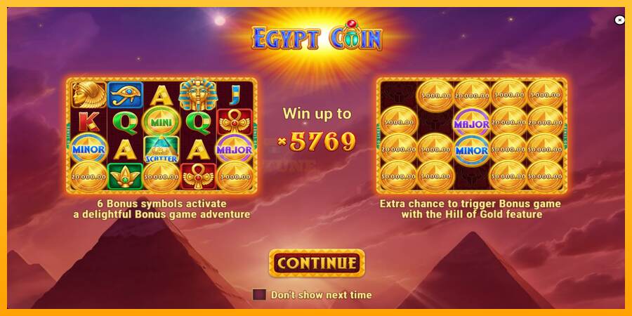 Egypt Coin mesin permainan untuk uang, gambar 1