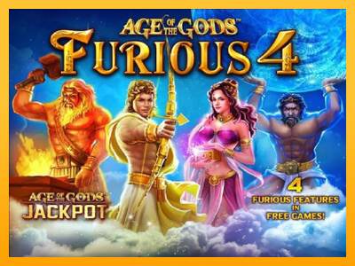 Age of the Gods Furious Four mesin permainan untuk uang