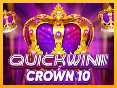 Quick Win Crown 10 mesin permainan untuk uang