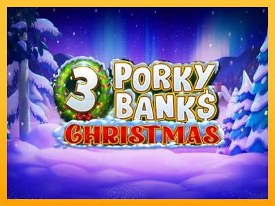 3 Porky Banks Christmas mesin permainan untuk uang