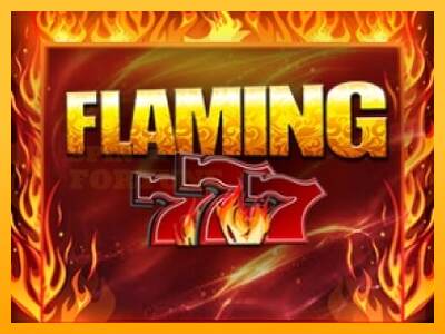 Flaming 777 mesin permainan untuk uang