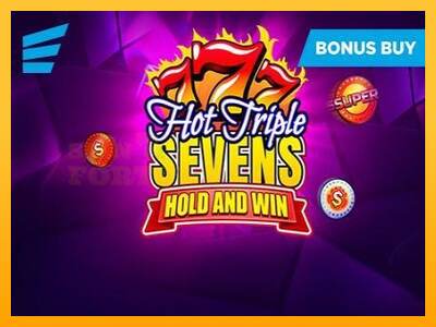 Hot Triple Sevens Hold & Win mesin permainan untuk uang