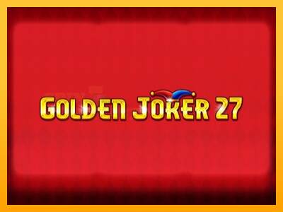 Golden Joker 27 Hold & Win mesin permainan untuk uang