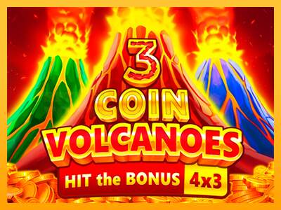 3 Coin Volcanoes mesin permainan untuk uang