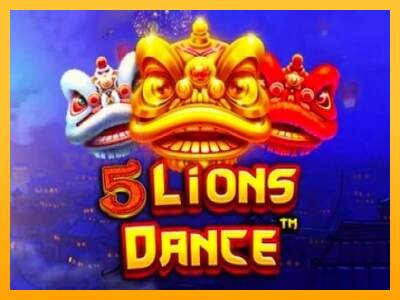 5 Lions Dance mesin permainan untuk uang