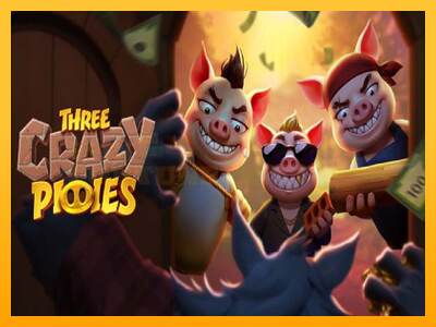 Three Crazy Piggies mesin permainan untuk uang