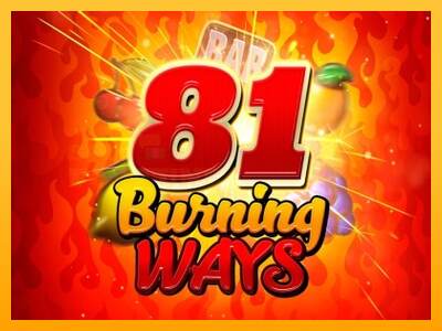 81 Burning Ways mesin permainan untuk uang