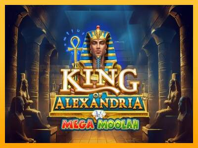 King of Alexandria Mega Moolah mesin permainan untuk uang