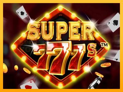 Super 777s mesin permainan untuk uang