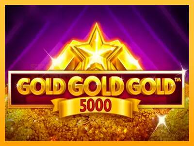 Gold Gold Gold 5000 mesin permainan untuk uang