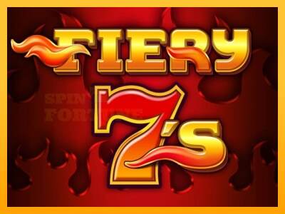 Fiery 7s mesin permainan untuk uang