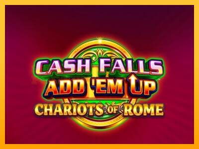 Cash Falls: Add Em Up Chariots of Rome mesin permainan untuk uang